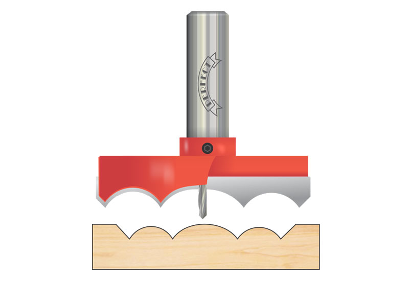 Flower Router Bits - 464