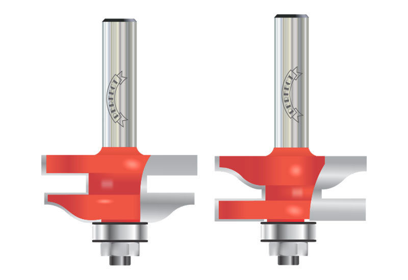 Router Bits for Counter Profile (Male-Female) 381