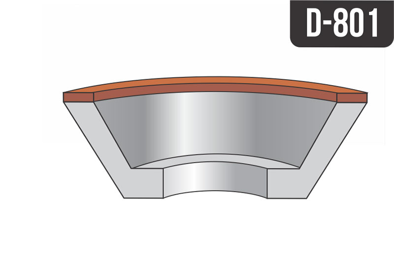 Main 11A2 Taper Cup Diamond In Rim (TR)