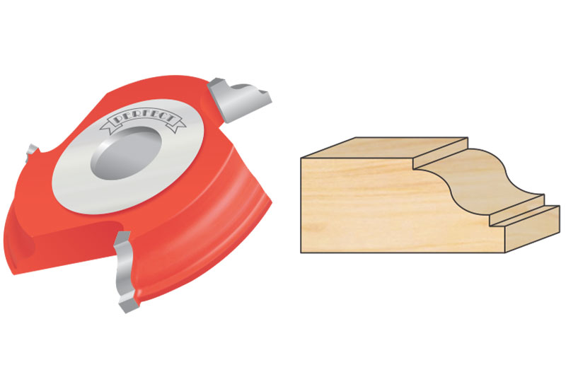 Ogee Fillet Frame Cutter - 2057