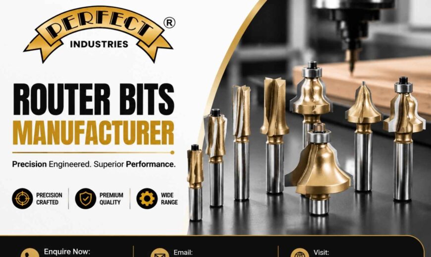 Router Bits Manufacturer Guide for Precision Cutting Industries - Perfect Tools Industries