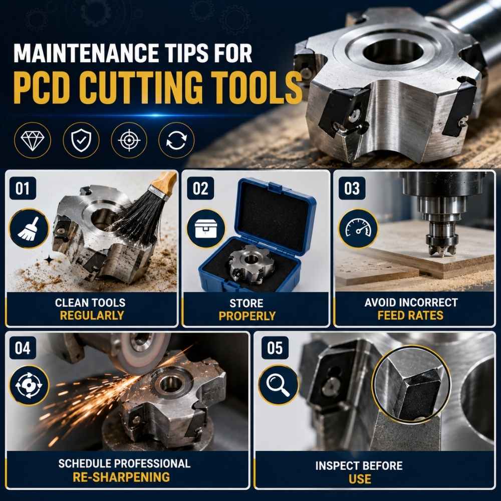 Maintenance Tips for PCD Cutting Tools - Perfect Tools Industries Maintenance Tips for PCD Cutting Tools - Perfect Tools Industries
